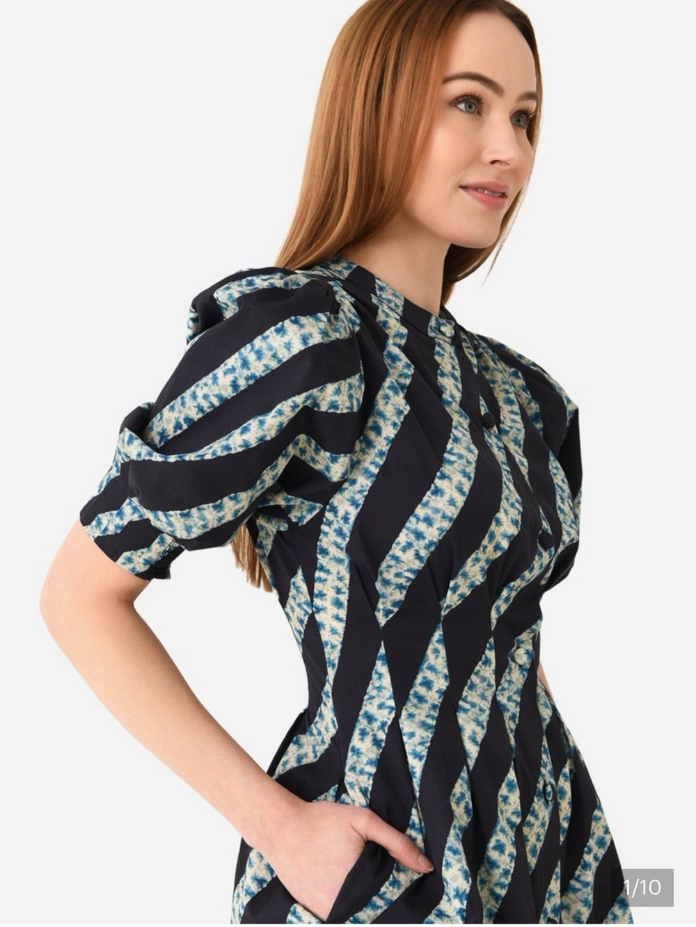 HUNTER BELL Jamie Printed Dress